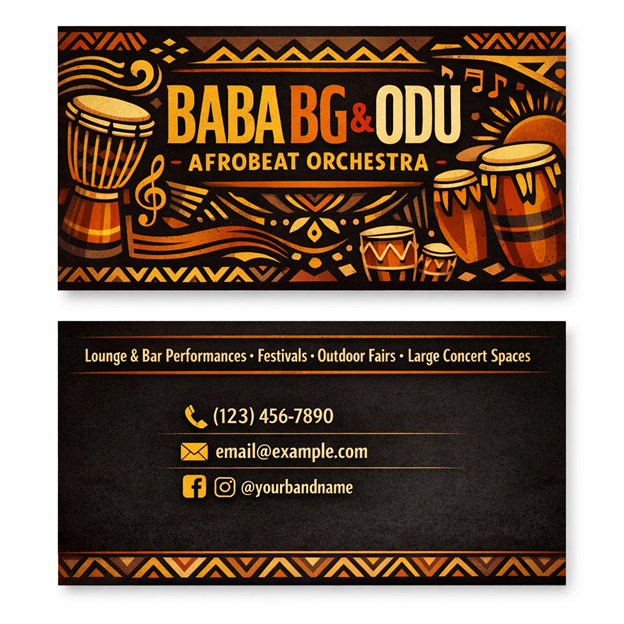Baba BG & Odu Business Card